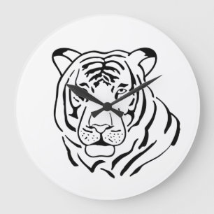 Tigre Gratiffi  Large Clock