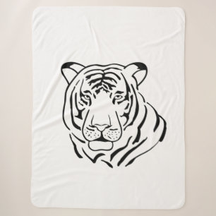 Tigre Gratiffi Sherpa Blanket