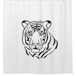 Tigre Gratiffi Shower Curtain