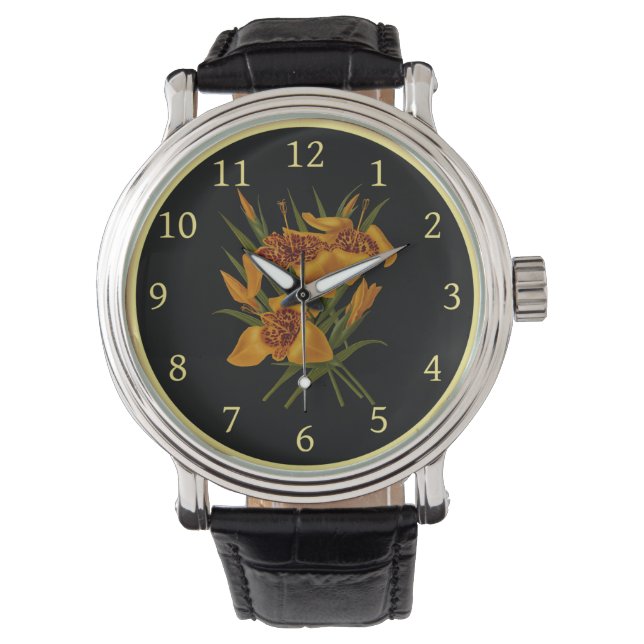 Tigridia Conchiplora Var Canariensis 008 ~  Watch (Front)