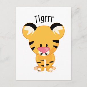 Tigrrr Postcard