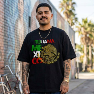 Tijuana Mexico Flag shirt tshirt