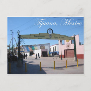 Tijuana Mexico Postcard