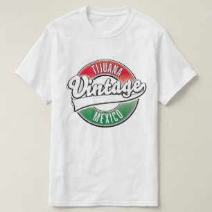 Tijuana mexico vintage logo. T-Shirt