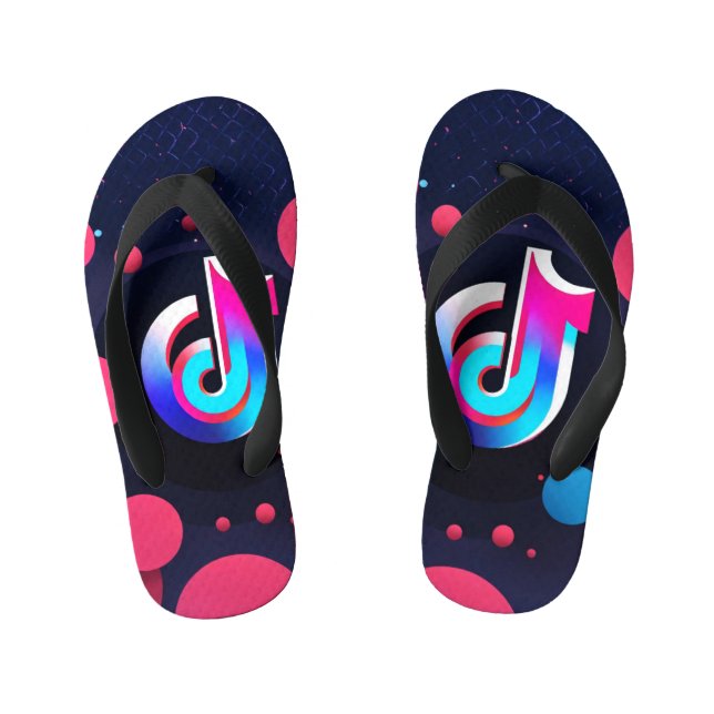 Tik tok  kid's thongs (Footbed)