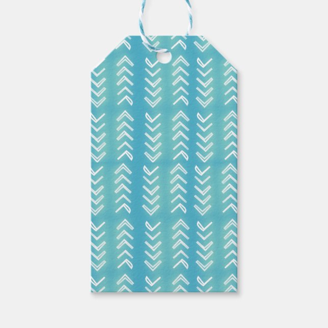 Tiki Arrow Gift Tag (Front)