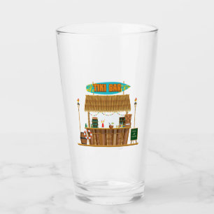 Tiki Bar Glass