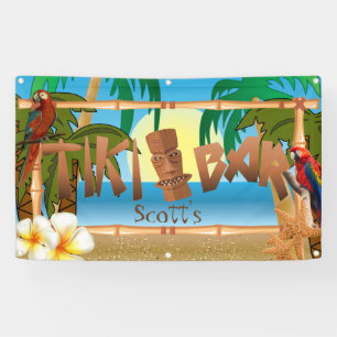 Tiki Bar in Paradise Banner