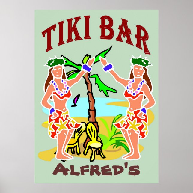Tiki Bar Sign (Front)