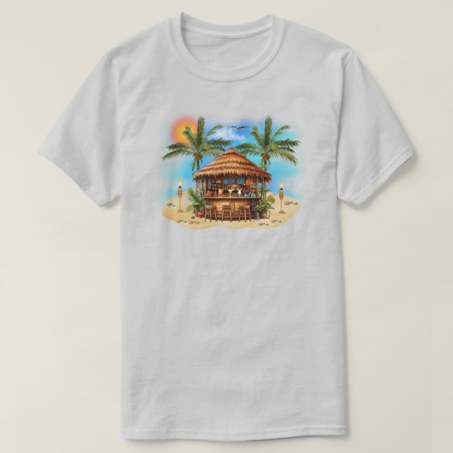 Tiki Bar T-Shirt (Design Front)