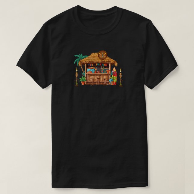 Tiki Bar T-Shirt (Design Front)