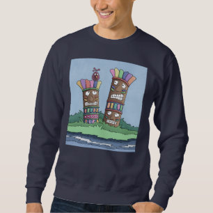 Tiki Bird Rosebud Sweatshirt