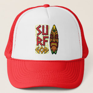 Tiki Board Wind God Trucker Hat