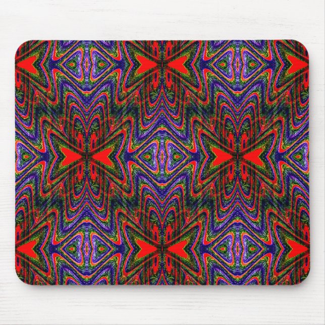 Tiki Butterfly... Mouse Pad (Front)