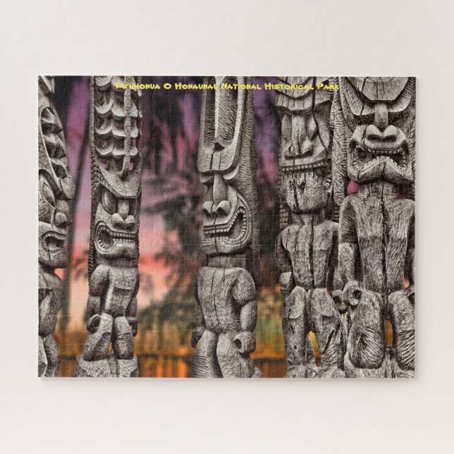 Tiki Clan Jigsaw Puzzle (Horizontal)