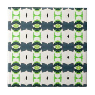 Tiki design pattern ceramic tile