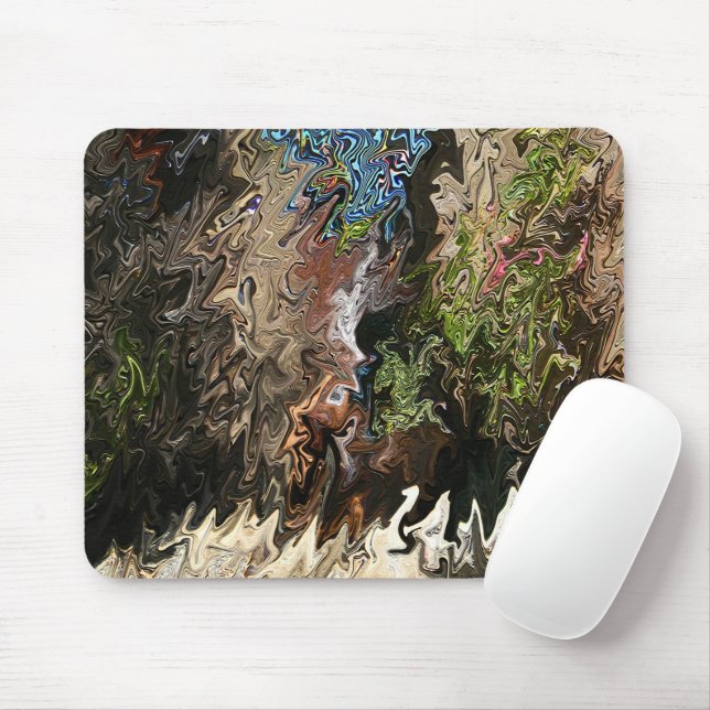 Tiki garden..... mouse pad (With Mouse)