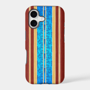 Tiki Hawiian Faux Wood Surfboard