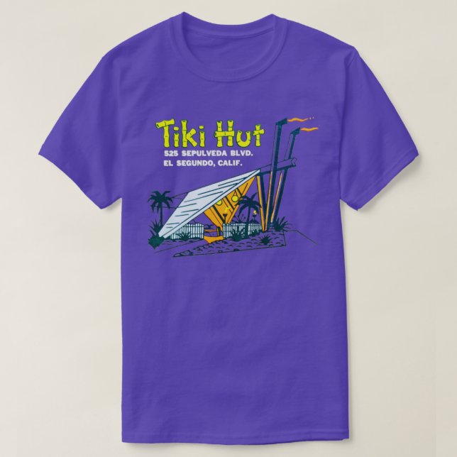 Tiki Hut T-Shirt (Design Front)
