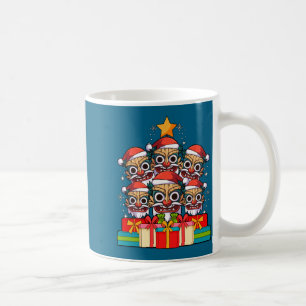 Tiki Le Luau Hawaiian Tiki Mask Christmas Tree Xma Coffee Mug