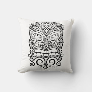 Tiki Mask Cushion