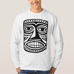 Tiki Mask III - Black T-Shirt