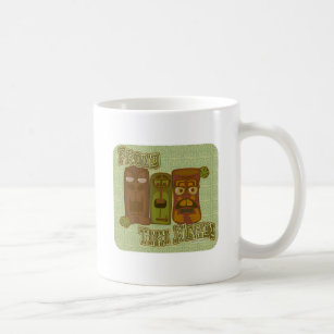 Tiki Nerd Goofy Tropical Mid-Century Culture Motto Coffee Mug