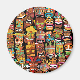TIKI Pattern 4 Magnet