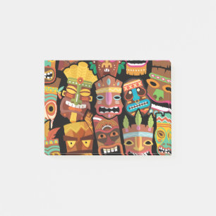 TIKI Pattern 5 Post-it Notes