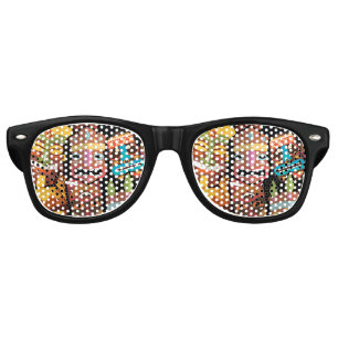 TIKI Pattern 5 Retro Sunglasses