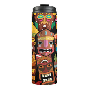 TIKI Pattern 5 Thermal Tumbler
