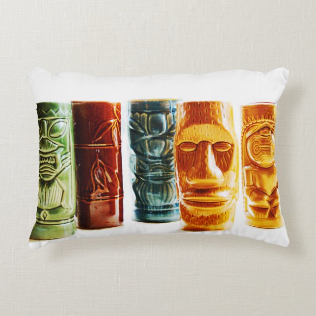 Tiki Pillow (Front)