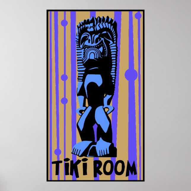 Tiki Room Poster (Front)