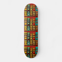 Tiki skateboard