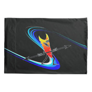 Tiki Surfer Pillowcase