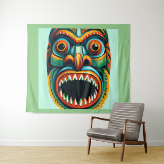 Tiki Tapestry