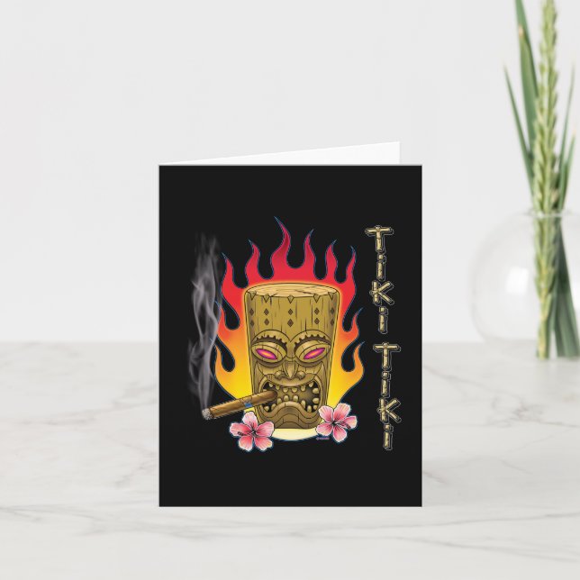 Tiki Tiki Note Card (Front)