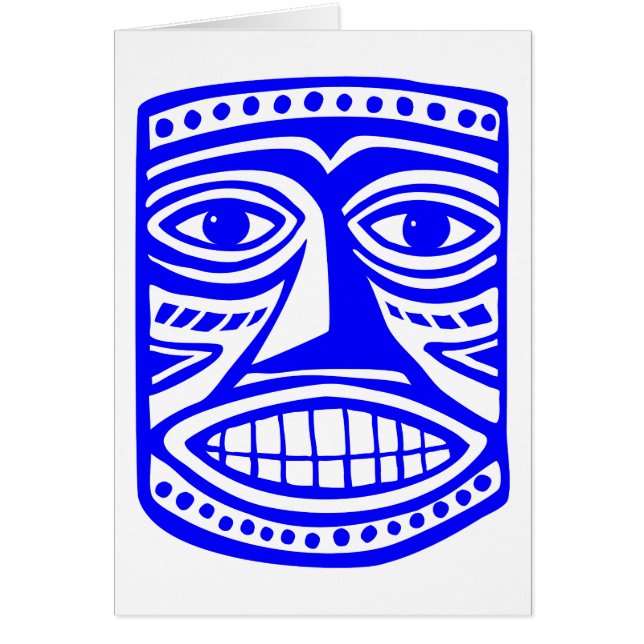 Tiki Toby - Blue (Front)