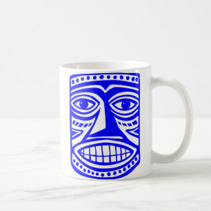 Tiki Toby - Blue Coffee Mug