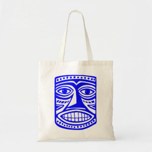 Tiki Toby - Blue Tote Bag