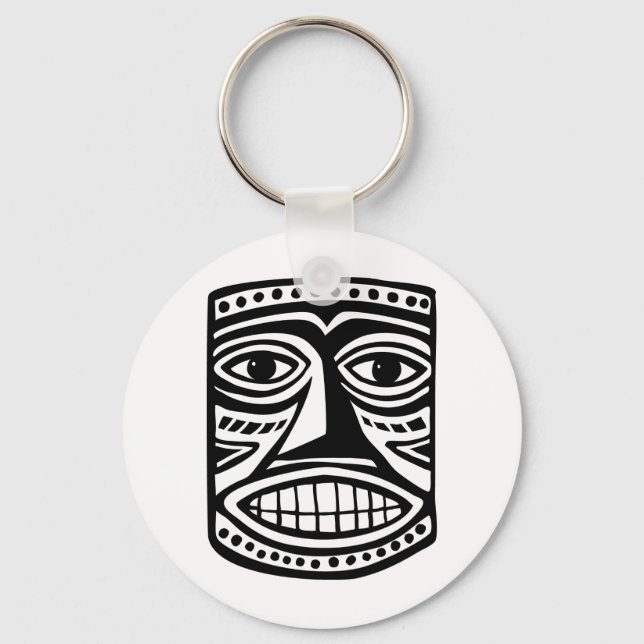 Tiki Toby Key Ring (Front)