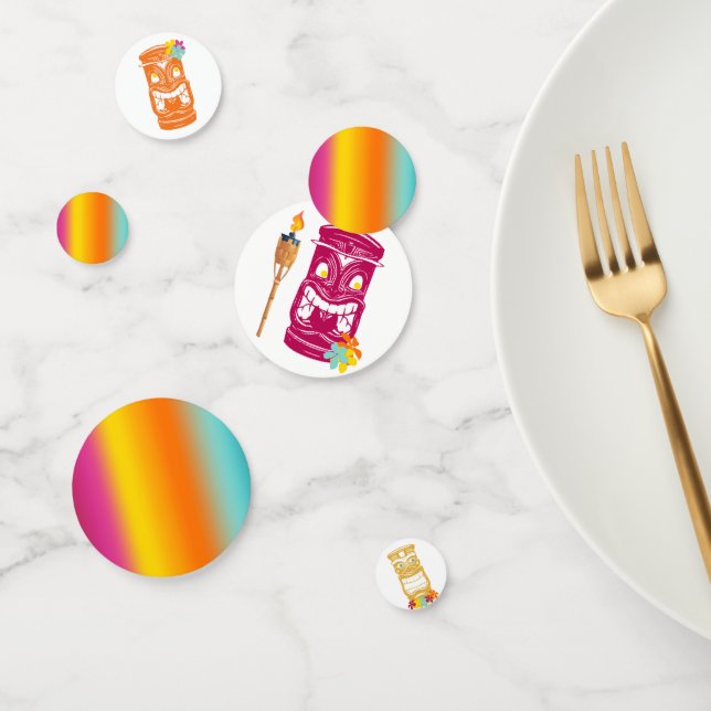 Tiki Totems Confetti (Group)