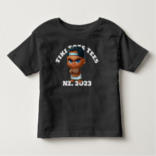  Tiki Tots  black T-Shirt.  Toddler T-Shirt