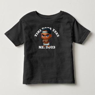 Tiki Tots black T-Shirt. Toddler T-Shirt