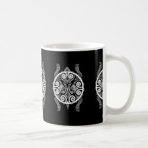 Tiki Turtle Tattoo Coffee Mug