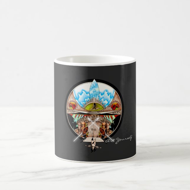 Tiki Village Coffee Mug (Center)