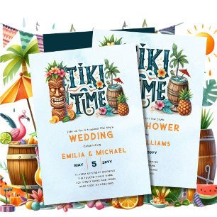 TIKI WEDDING Tropical Luau Hawaiian Party