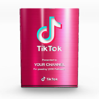 TikTok award custom channel Photo Block