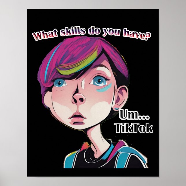 TikTok Teens Poster (Front)