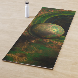 TikTok's 4-Dimensional Steampunk Time Contraption Yoga Mat